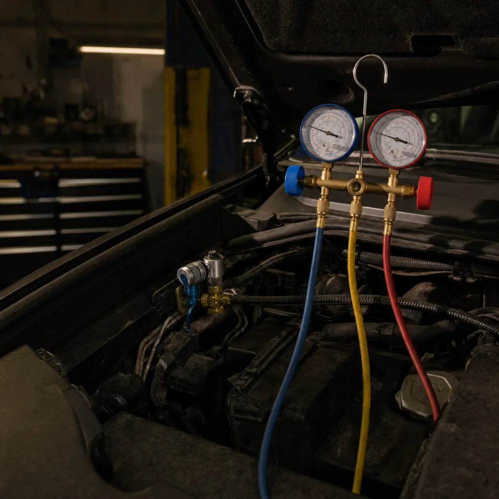 AC Repair & Recharge service at Ironhorse Auto Repair