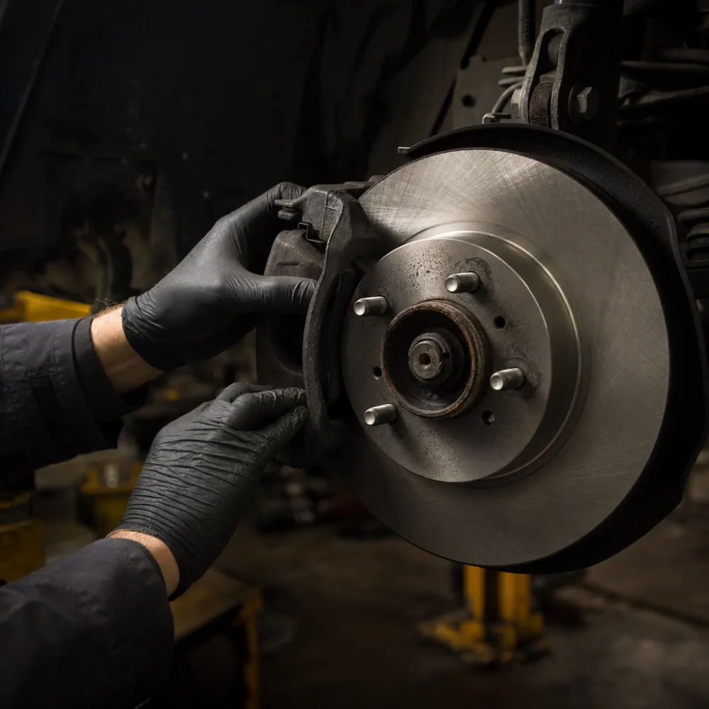 Brakes service at Ironhorse Auto Repair